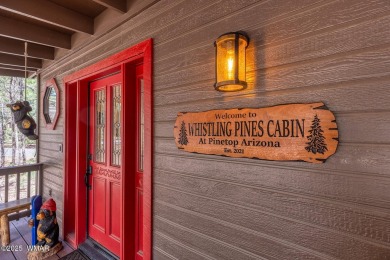 Looking for the perfect escape in nature? This fully furnished on Pinetop Lakes Golf and Country Club in Arizona - for sale on GolfHomes.com, golf home, golf lot