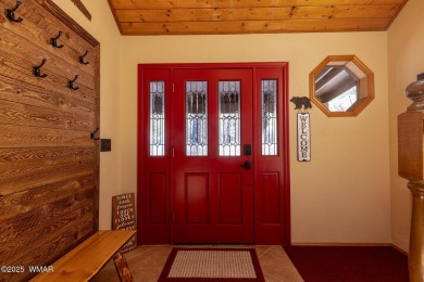 Looking for the perfect escape in nature? This fully furnished on Pinetop Lakes Golf and Country Club in Arizona - for sale on GolfHomes.com, golf home, golf lot
