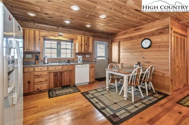 This beautifully maintained and furnished Blue Ridge Log Cabin on Beech Mountain Club in North Carolina - for sale on GolfHomes.com, golf home, golf lot