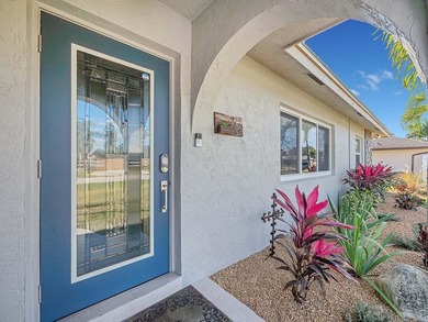 This 1,532 sq ft 3 bed 2 bath 2+ car garage CBS home sits on an on The Saints At Port St Lucie Golf Course in Florida - for sale on GolfHomes.com, golf home, golf lot