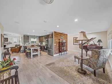 This 1,532 sq ft 3 bed 2 bath 2+ car garage CBS home sits on an on The Saints At Port St Lucie Golf Course in Florida - for sale on GolfHomes.com, golf home, golf lot