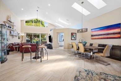Enjoy stunning golf course & lake views from this 3BR, 21/2BA on Indian Spring Golf and Country Club in Florida - for sale on GolfHomes.com, golf home, golf lot