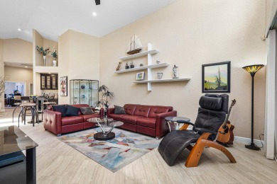 Enjoy stunning golf course & lake views from this 3BR, 21/2BA on Indian Spring Golf and Country Club in Florida - for sale on GolfHomes.com, golf home, golf lot