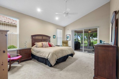 Enjoy stunning golf course & lake views from this 3BR, 21/2BA on Indian Spring Golf and Country Club in Florida - for sale on GolfHomes.com, golf home, golf lot