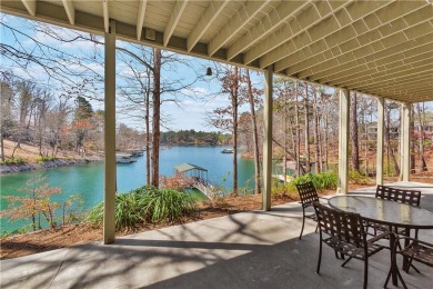 Keowee Key Lakefront Home with Covered Dock in Place boasting on Keowee Key Golf and Country Club in South Carolina - for sale on GolfHomes.com, golf home, golf lot