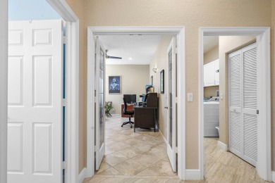 Enjoy stunning golf course & lake views from this 3BR, 21/2BA on Indian Spring Golf and Country Club in Florida - for sale on GolfHomes.com, golf home, golf lot