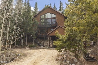Rustic Cabin Retreat with Lake & Mountain Views in Columbine on Grand Lake Golf Course in Colorado - for sale on GolfHomes.com, golf home, golf lot