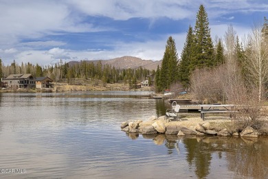 Rustic Cabin Retreat with Lake & Mountain Views in Columbine on Grand Lake Golf Course in Colorado - for sale on GolfHomes.com, golf home, golf lot