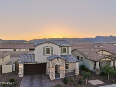 Enjoy panoramic mountain views and Phoenix skyline sunrises from on Verrado Golf Club  in Arizona - for sale on GolfHomes.com, golf home, golf lot