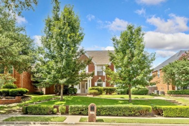 This stunning move-in ready home has grand curb appeal in the on The Courses at Watters Creek in Texas - for sale on GolfHomes.com, golf home, golf lot