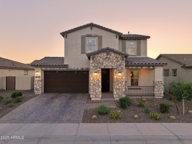 Enjoy panoramic mountain views and Phoenix skyline sunrises from on Verrado Golf Club  in Arizona - for sale on GolfHomes.com, golf home, golf lot