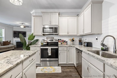 Welcome to this gorgeous 4-bedroom, 2.5-bath home in the highly on Anderson Creek Golf Club in North Carolina - for sale on GolfHomes.com, golf home, golf lot