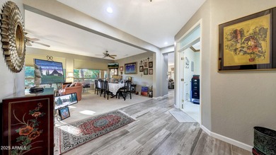 This move-in-ready home features include a stunning chef's on Sun City Grand Golf Couse and Club in Arizona - for sale on GolfHomes.com, golf home, golf lot