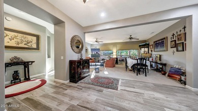 This move-in-ready home features include a stunning chef's on Sun City Grand Golf Couse and Club in Arizona - for sale on GolfHomes.com, golf home, golf lot