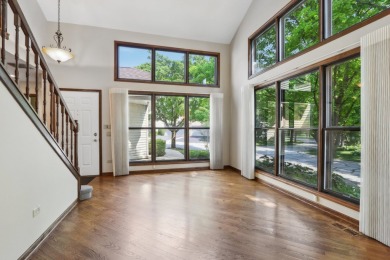 Beautiful light-filled end unit townhouse in a very desirable on Palatine Hills Golf Course in Illinois - for sale on GolfHomes.com, golf home, golf lot