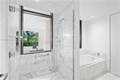 LUXURY IN MINIMALISM DESIGNED IN ELEGANT HUES OF GRAY  TAUPES IN on Fisher Island Club in Florida - for sale on GolfHomes.com, golf home, golf lot