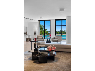 LUXURY IN MINIMALISM DESIGNED IN ELEGANT HUES OF GRAY  TAUPES IN on Fisher Island Club in Florida - for sale on GolfHomes.com, golf home, golf lot