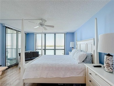 BEST PRICED Direct Bayfront fourth floor unit in the Palms of on Fort Myers Beach and Golf Club in Florida - for sale on GolfHomes.com, golf home, golf lot