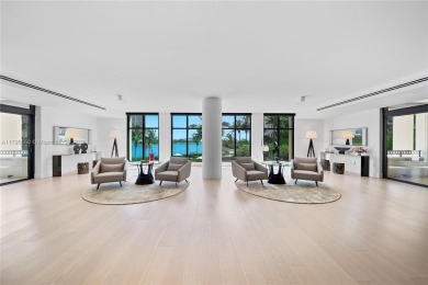 LUXURY IN MINIMALISM DESIGNED IN ELEGANT HUES OF GRAY  TAUPES IN on Fisher Island Club in Florida - for sale on GolfHomes.com, golf home, golf lot