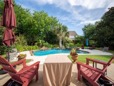 Luxurious 5-Bedroom Home with Saltwater Pool in Bridlewood Golf on Bridlewood Golf Course in Texas - for sale on GolfHomes.com, golf home, golf lot