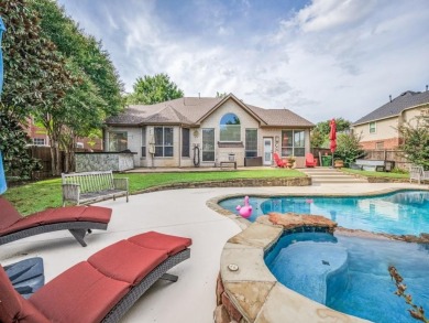 Luxurious 5-Bedroom Home with Saltwater Pool in Bridlewood Golf on Bridlewood Golf Course in Texas - for sale on GolfHomes.com, golf home, golf lot