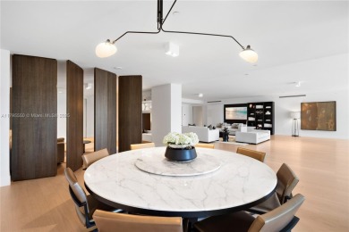 LUXURY IN MINIMALISM DESIGNED IN ELEGANT HUES OF GRAY  TAUPES IN on Fisher Island Club in Florida - for sale on GolfHomes.com, golf home, golf lot