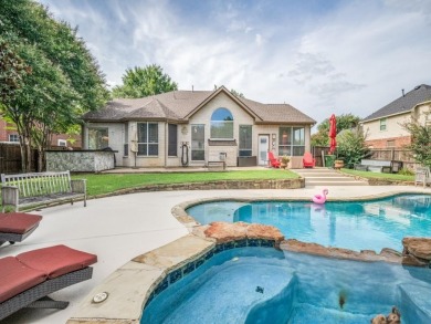 Luxurious 5-Bedroom Home with Saltwater Pool in Bridlewood Golf on Bridlewood Golf Course in Texas - for sale on GolfHomes.com, golf home, golf lot