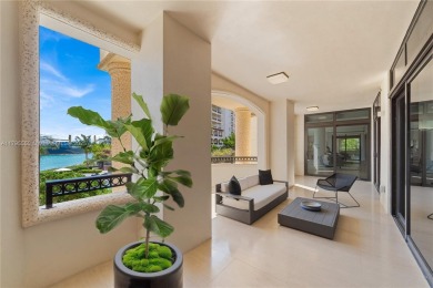 LUXURY IN MINIMALISM DESIGNED IN ELEGANT HUES OF GRAY  TAUPES IN on Fisher Island Club in Florida - for sale on GolfHomes.com, golf home, golf lot