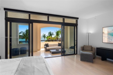LUXURY IN MINIMALISM DESIGNED IN ELEGANT HUES OF GRAY  TAUPES IN on Fisher Island Club in Florida - for sale on GolfHomes.com, golf home, golf lot