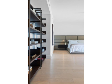 LUXURY IN MINIMALISM DESIGNED IN ELEGANT HUES OF GRAY  TAUPES IN on Fisher Island Club in Florida - for sale on GolfHomes.com, golf home, golf lot