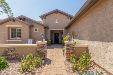 FULLY FURNISHED - TURN-KEY and the Golf Cart is included! HUGE on Poston Butte Golf Club in Arizona - for sale on GolfHomes.com, golf home, golf lot