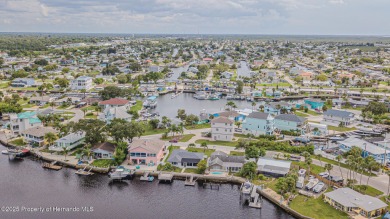 Direct Gulf Access Pool Home - Hudson Beach, FL Your waterfront on Heritage Pines Country Club in Florida - for sale on GolfHomes.com, golf home, golf lot