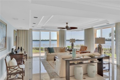 Exquisite direct riverfront 3/3 condo residence, private on Oak Harbor Country Club in Florida - for sale on GolfHomes.com, golf home, golf lot