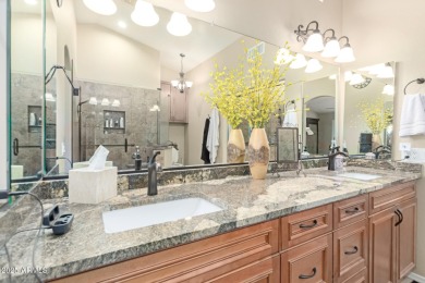 Popular Extended Palmera model Located in the gated community of on Oakwood Golf Club  in Arizona - for sale on GolfHomes.com, golf home, golf lot