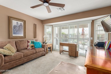 Popular Extended Palmera model Located in the gated community of on Oakwood Golf Club  in Arizona - for sale on GolfHomes.com, golf home, golf lot