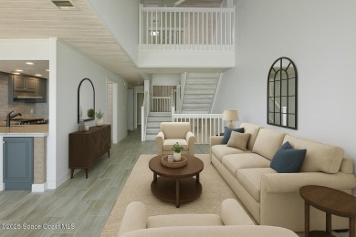 Wake up to the sound of waves in this 3-story, 3 bed, 3 bath on Spessard Holland Golf Course in Florida - for sale on GolfHomes.com, golf home, golf lot