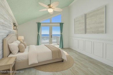 Wake up to the sound of waves in this 3-story, 3 bed, 3 bath on Spessard Holland Golf Course in Florida - for sale on GolfHomes.com, golf home, golf lot
