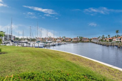 Dramatic marina views abound from this highly sought-after on Burnt Store Golf Club in Florida - for sale on GolfHomes.com, golf home, golf lot