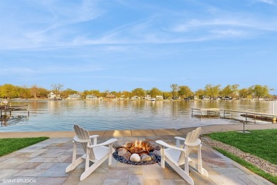 Incredible new Waterfront construction on the ultimate quiet on Chapel Hill Country Club in Illinois - for sale on GolfHomes.com, golf home, golf lot