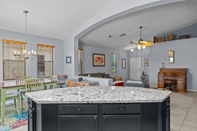 Reintroduced to market: This charming 3 bedroom, 2 bathroom home on Arizona Traditions Golf Club in Arizona - for sale on GolfHomes.com, golf home, golf lot