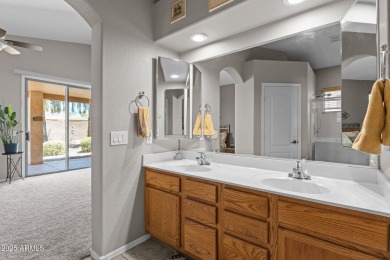 Reintroduced to market: This charming 3 bedroom, 2 bathroom home on Arizona Traditions Golf Club in Arizona - for sale on GolfHomes.com, golf home, golf lot