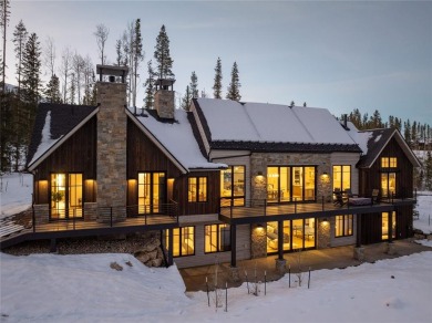 A true mountain getaway, this stunning, newly constructed on Breckenridge Golf Club in Colorado - for sale on GolfHomes.com, golf home, golf lot