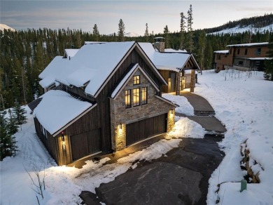 A true mountain getaway, this stunning, newly constructed on Breckenridge Golf Club in Colorado - for sale on GolfHomes.com, golf home, golf lot