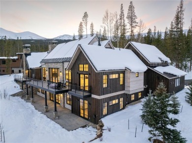 A true mountain getaway, this stunning, newly constructed on Breckenridge Golf Club in Colorado - for sale on GolfHomes.com, golf home, golf lot