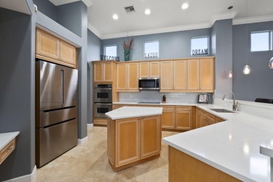 Welcome to this exquisite, move-in ready, custom-built courtyard on The Cape Club of Palm City in Florida - for sale on GolfHomes.com, golf home, golf lot