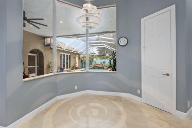 Welcome to this exquisite, move-in ready, custom-built courtyard on The Cape Club of Palm City in Florida - for sale on GolfHomes.com, golf home, golf lot