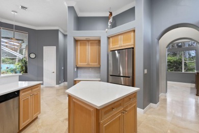 Welcome to this exquisite, move-in ready, custom-built courtyard on The Cape Club of Palm City in Florida - for sale on GolfHomes.com, golf home, golf lot