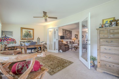 Tucked away in a peaceful corner of the community, this on Sun City South Golf Course in Arizona - for sale on GolfHomes.com, golf home, golf lot
