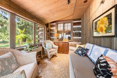 Beautiful lakefront log home located at Crooked Lake. This 4 on Crooked Lake Golf Course Whitley County in Indiana - for sale on GolfHomes.com, golf home, golf lot
