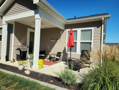 Tucked away on a tree-lined lot in Plainfield's only 55+ on Oaktree Golf Course in Indiana - for sale on GolfHomes.com, golf home, golf lot